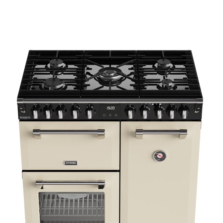 Stoves Richmond DX 90cm Dual Fuel Range Cooker - Cream