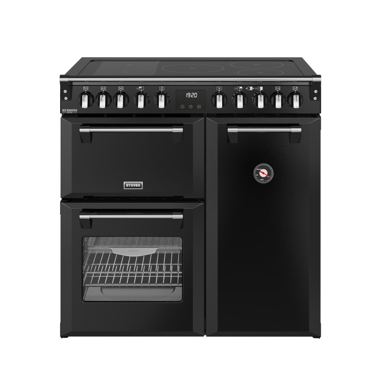 Stoves Richmond DX 90cm Electric Induction Range Cooker - Black