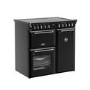 Stoves Richmond DX 90cm Electric Induction Range Cooker - Black