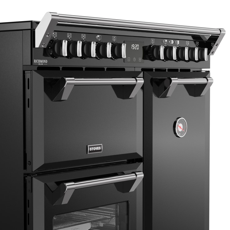 Stoves Richmond DX 90cm Electric Induction Range Cooker - Black