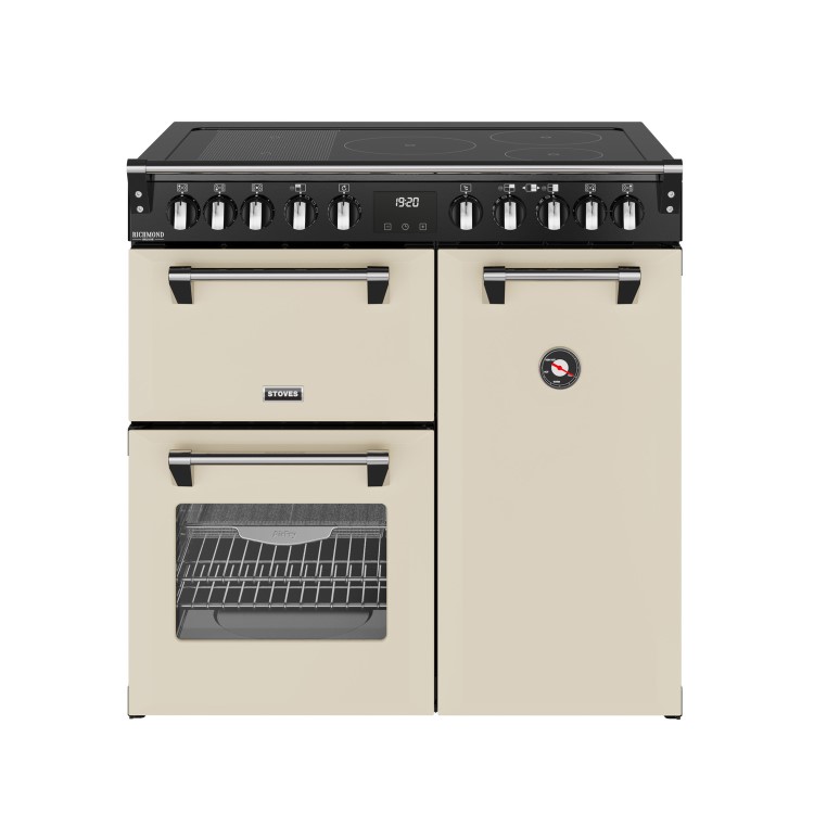 Stoves Richmond DX 90cm Electric Induction Range Cooker - Cream