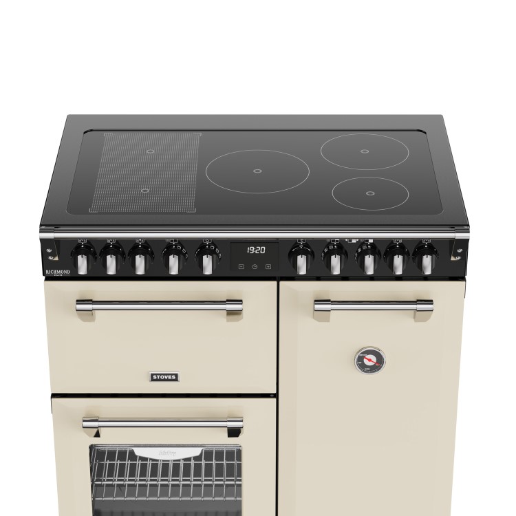 Stoves Richmond DX 90cm Electric Induction Range Cooker - Cream