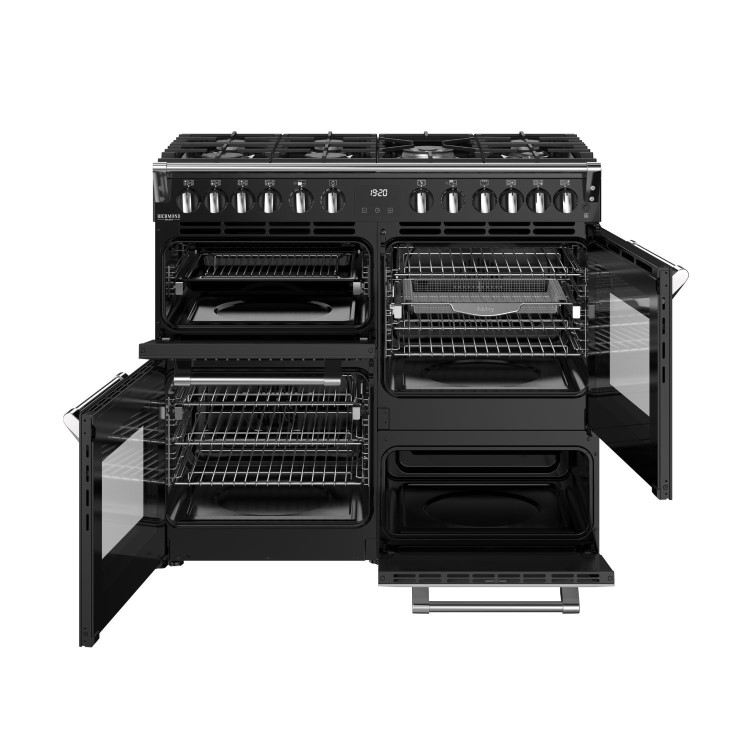 Stoves Richmond DX 100cm Dual Fuel Range Cooker - Black