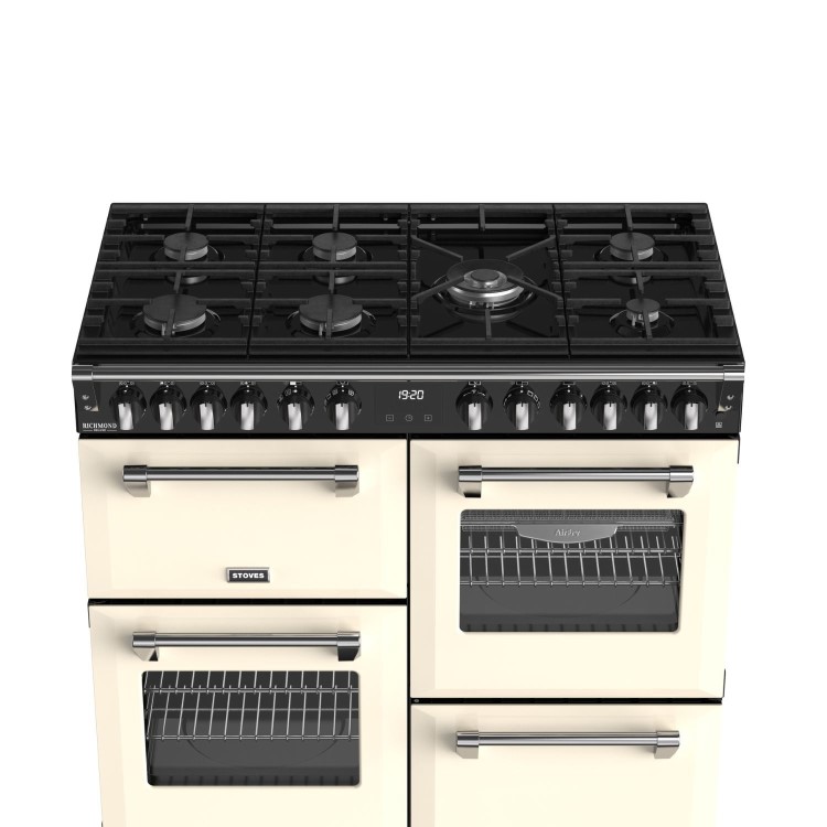 Stoves Richmond DX 100cm Dual Fuel Range Cooker - Cream