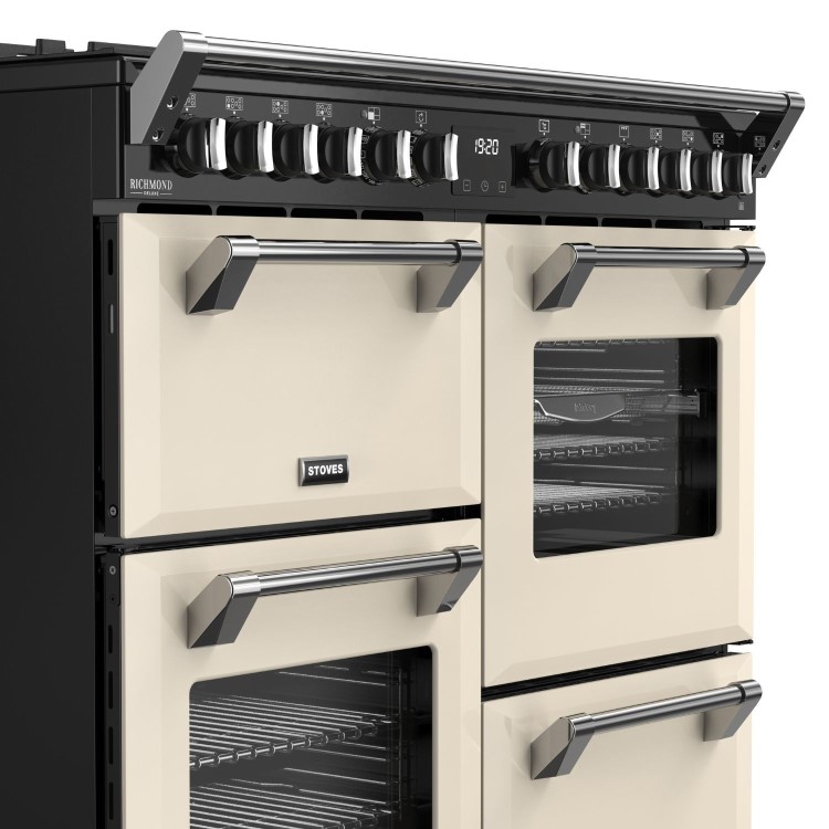 Stoves Richmond DX 100cm Dual Fuel Range Cooker - Cream