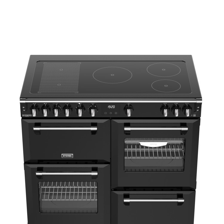 Stoves Richmond DX 100cm Electric Induction Range Cooker - Black