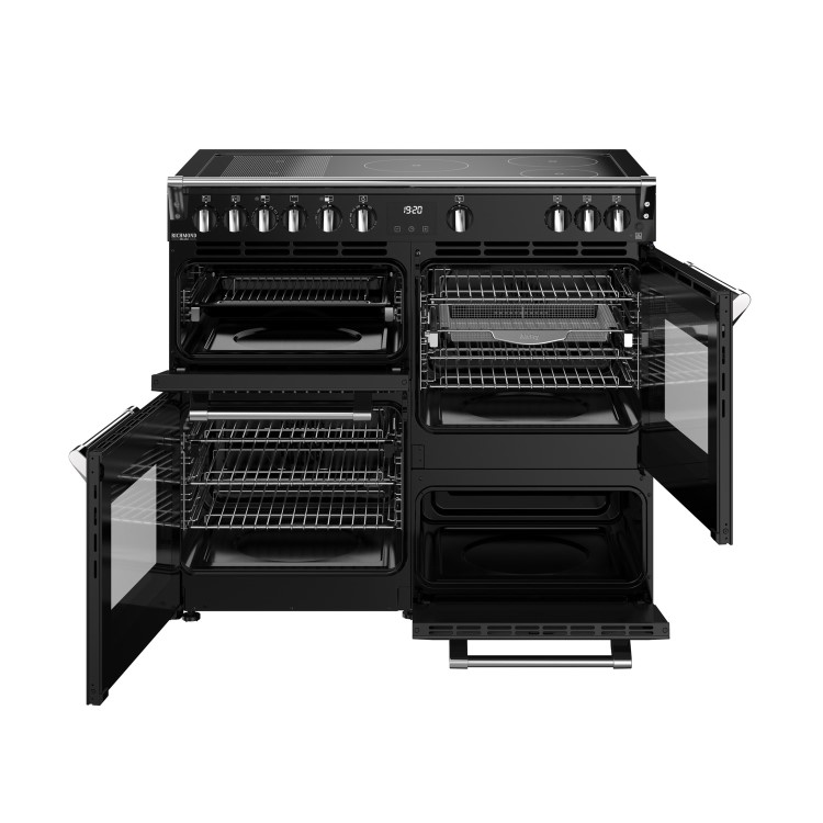 Stoves Richmond DX 100cm Electric Induction Range Cooker - Black