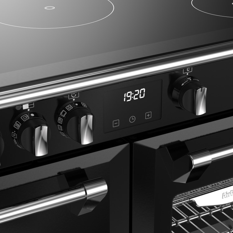 Stoves Richmond DX 100cm Electric Induction Range Cooker - Black