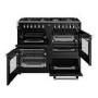 Stoves Richmond DX 110cm Dual Fuel Range Cooker - Black