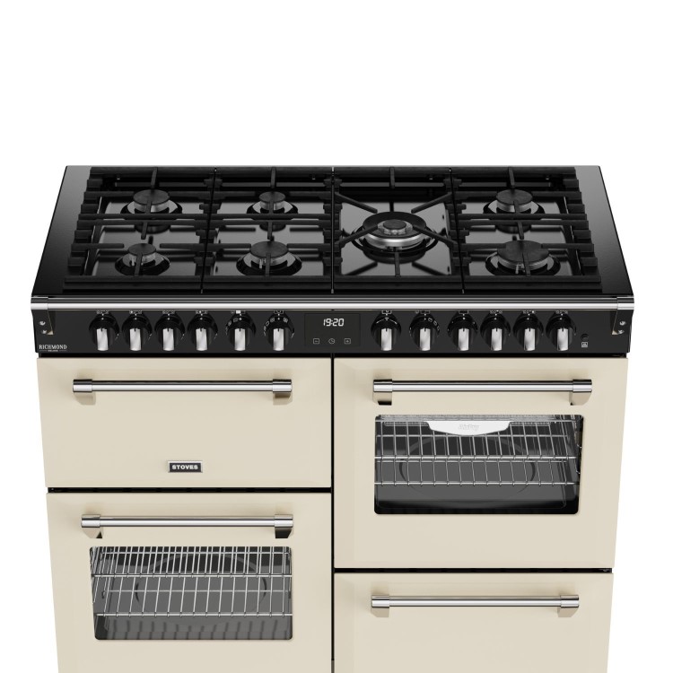 Stoves Richmond DX 110cm Dual Fuel Range Cooker - Cream