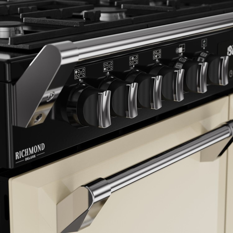 Stoves Richmond DX 110cm Dual Fuel Range Cooker - Cream