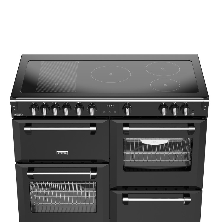 Stoves Richmond DX 110cm Electric Induction Range Cooker - Black