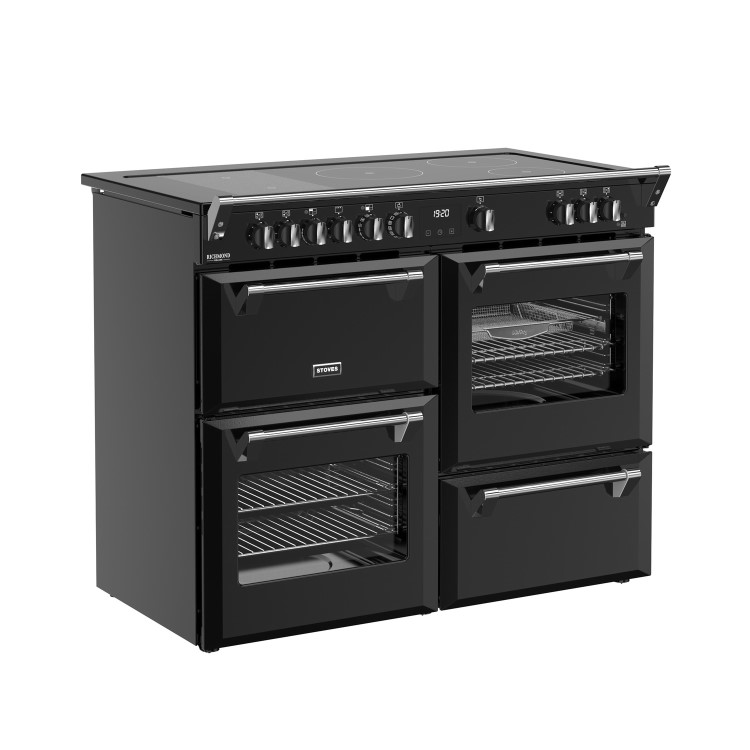 Stoves Richmond DX 110cm Electric Induction Range Cooker - Black