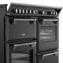 Stoves Richmond DX 110cm Electric Induction Range Cooker - Black