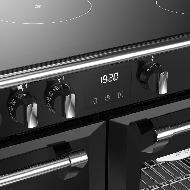 Stoves Richmond DX 110cm Electric Induction Range Cooker - Black