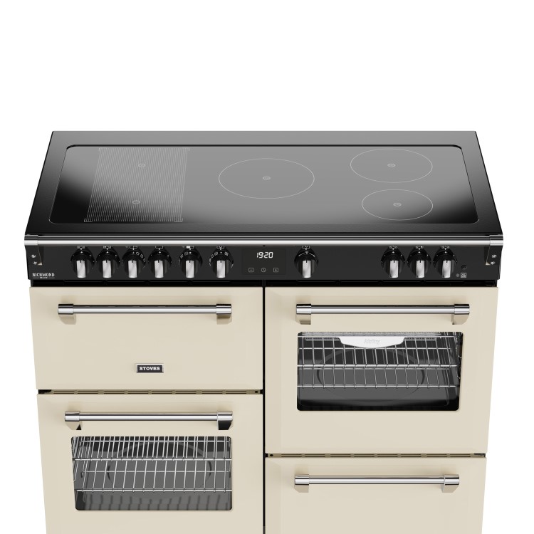 Stoves Richmond DX 110cm Electric Induction Range Cooker - Cream