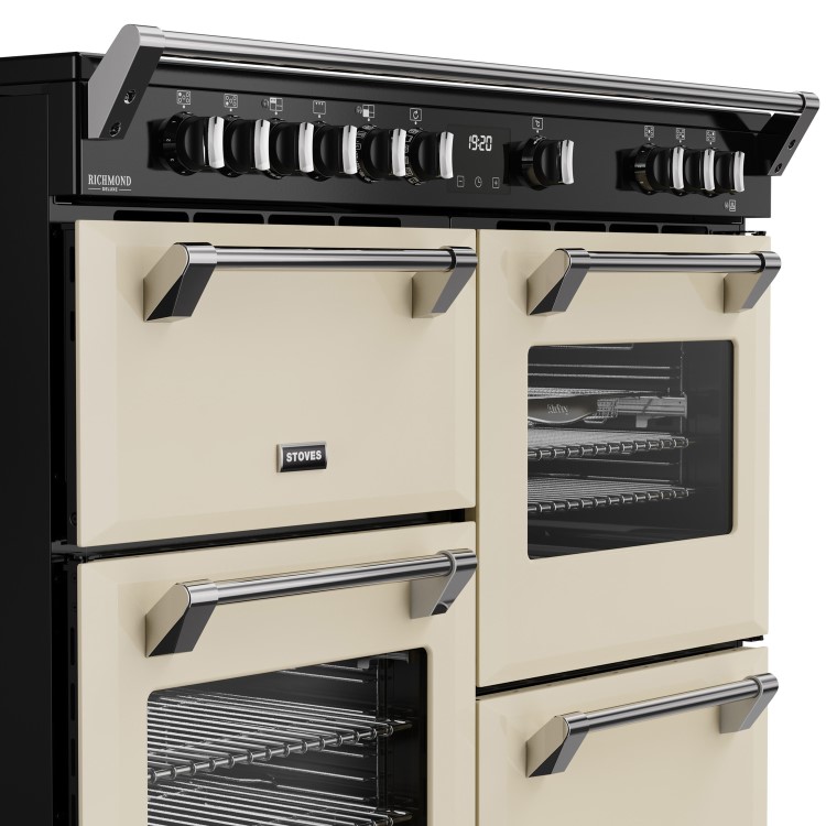 Stoves Richmond DX 110cm Electric Induction Range Cooker - Cream