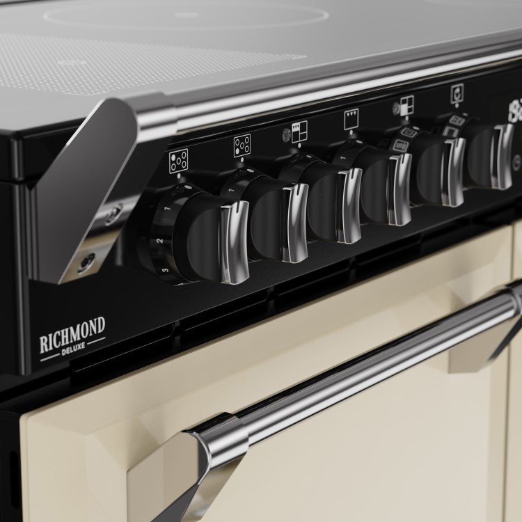 Stoves Richmond DX 110cm Electric Induction Range Cooker - Cream