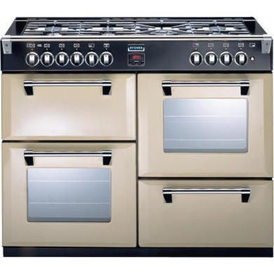 Stoves Richmond 1000DFT 100cm Dual Fuel Range Cooker - Champagne