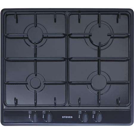 Stoves SGH600E 60cm Gas Hob in Black