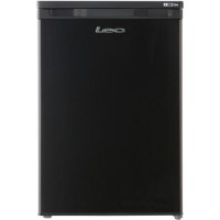 LEC U5511 55cm Wide Freestanding Upright Under Counter Freezer - Black