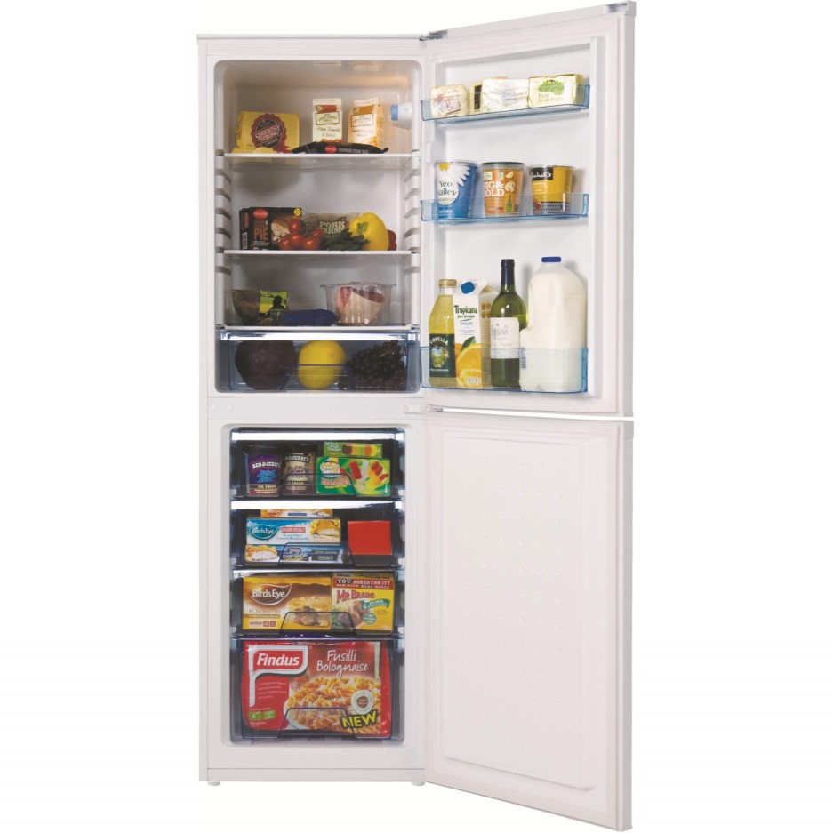 LEC 444441109 55cm Wide 1.73m Tall Frost Free Freestanding Fridge ...