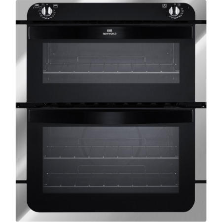 New World NW701DO Electric Built Under Double Oven - Chrome Effect