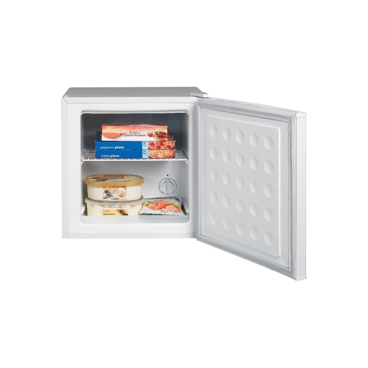 LEC U50052W White Compact Freestanding Freezer