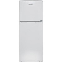 LEC T50122W 30/70 Split Top Mount Freestanding Fridge Freezer  - White