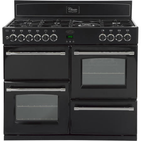 Belling Classic 110GT 110cm Gas Range Cooker - Black