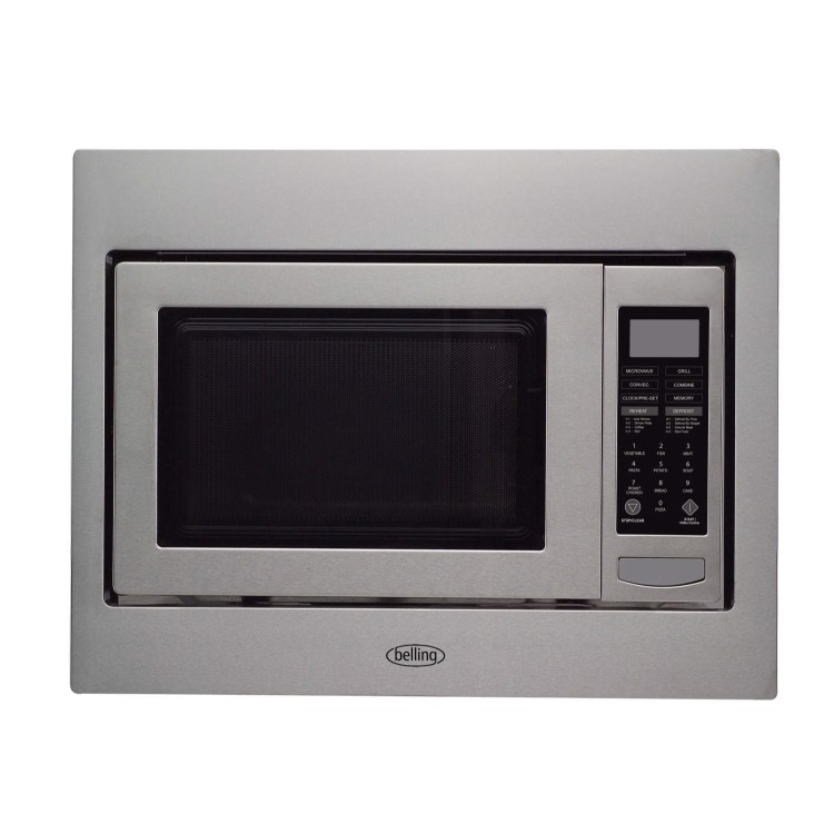 Belling Built-In Combination Microwave Oven - Stainless Steel