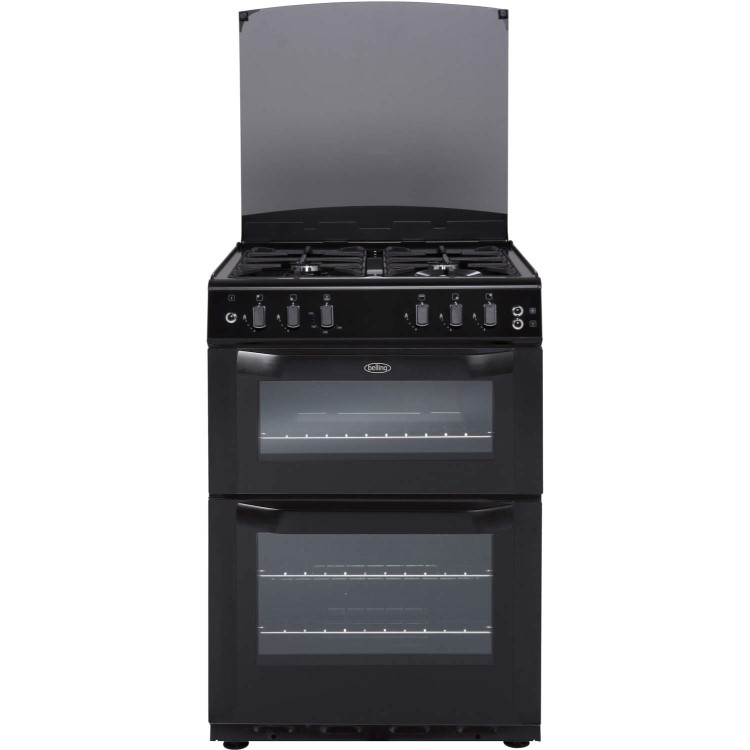 Belling FSG 55 TCF 55cm Double Cavity Gas Cooker - Black