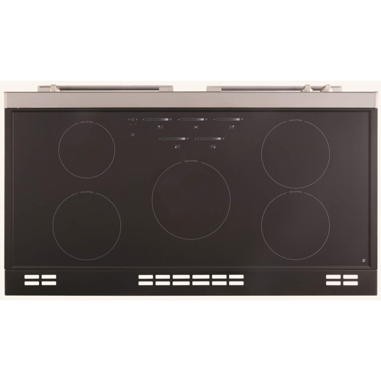 Belling DB4 110Ei PROFESSIONAL 110cm Wide Electric Range Cooker With Induction Hob - Stainless Steel