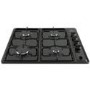 GRADE A3 - New World NWGHU60VE Four Burner Gas Hob Black