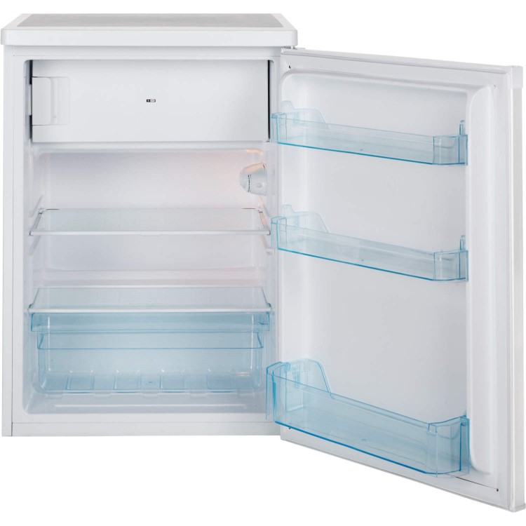 LEC R6014 60cm Wide Freestanding Under Counter Fridge - White