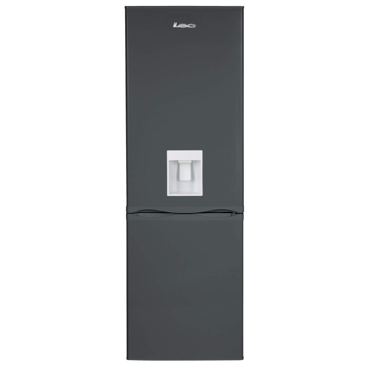 LEC TF60185WTD 60cm Wide Frost Free Fridge Freezer With Water Dispenser Anthracite