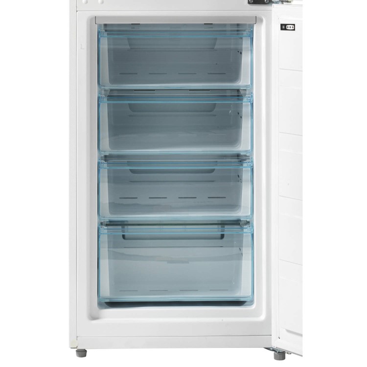 Lec TF55185W Freestanding Frost Free Fridge Freezer - White