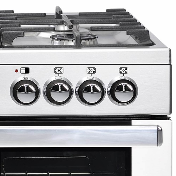 Belling Cookcentre 90DFT Professional 90cm Dual Fuel Range Cooker - Stainless Steel