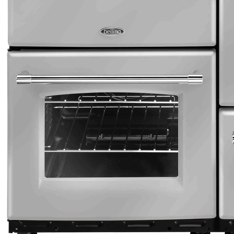 Belling Farmhouse 110DFT 110cm Dual Fuel Range Cooker - Silver