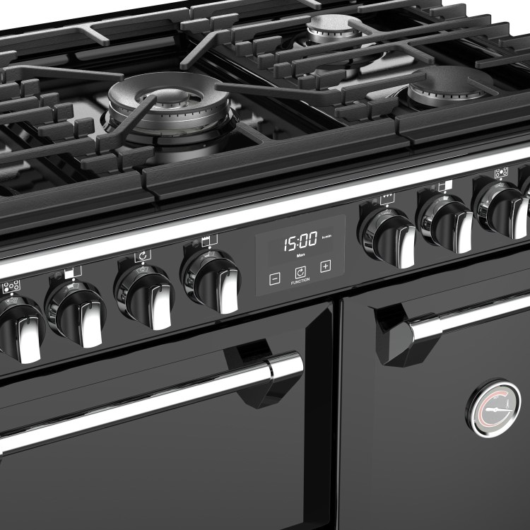 Refurbished Stoves Richmond S900DF 90cm Dual Fuel Range Cooker Black