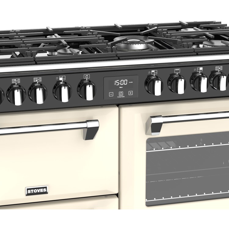 Stoves Richmond S1000DF 100cm Dual Fuel Range Cooker - Cream