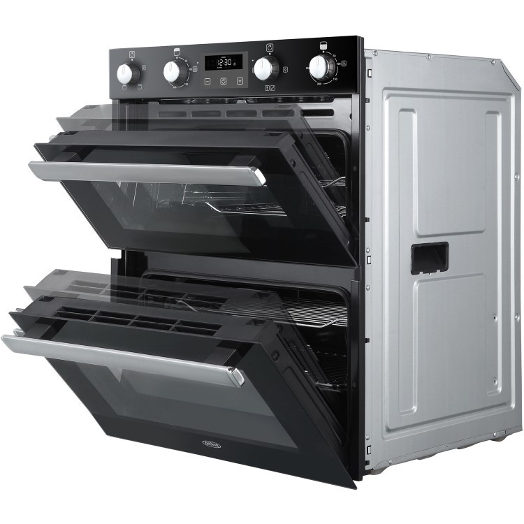 Belling Built Under Electric Double Oven - Black