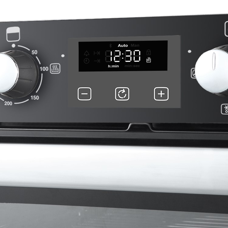 Belling Built Under Electric Double Oven - Black