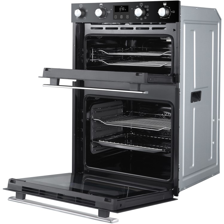 Belling BI902MFCT Built In Double Oven - Black