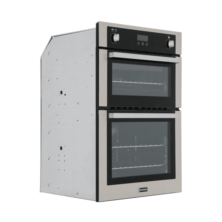 Stoves Built-In Gas Double Oven - Stainless Steel