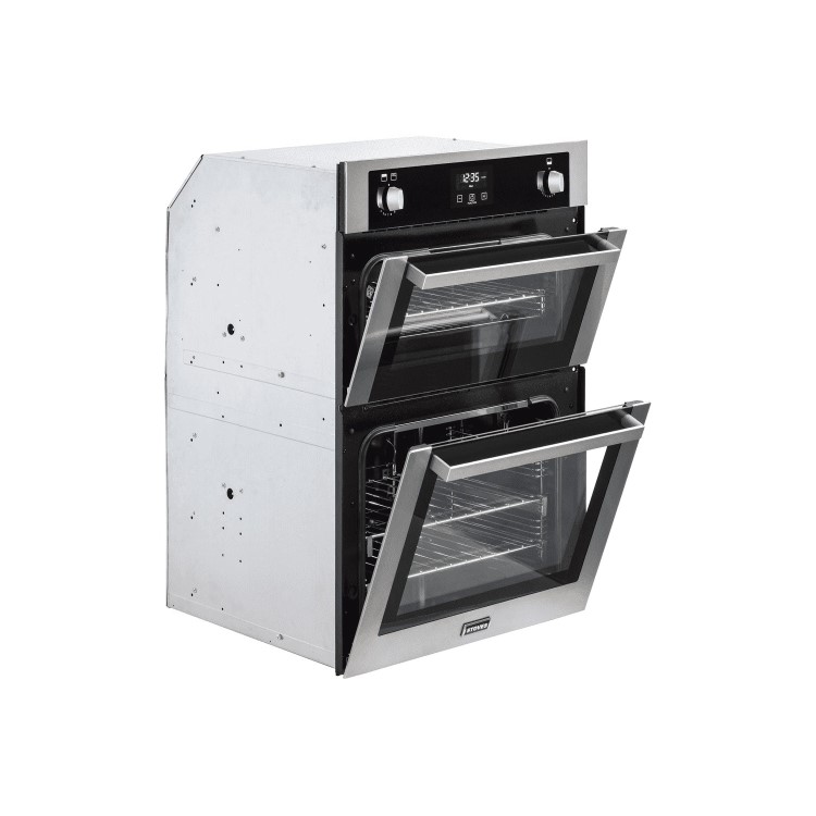 Stoves Built-In Gas Double Oven - Stainless Steel