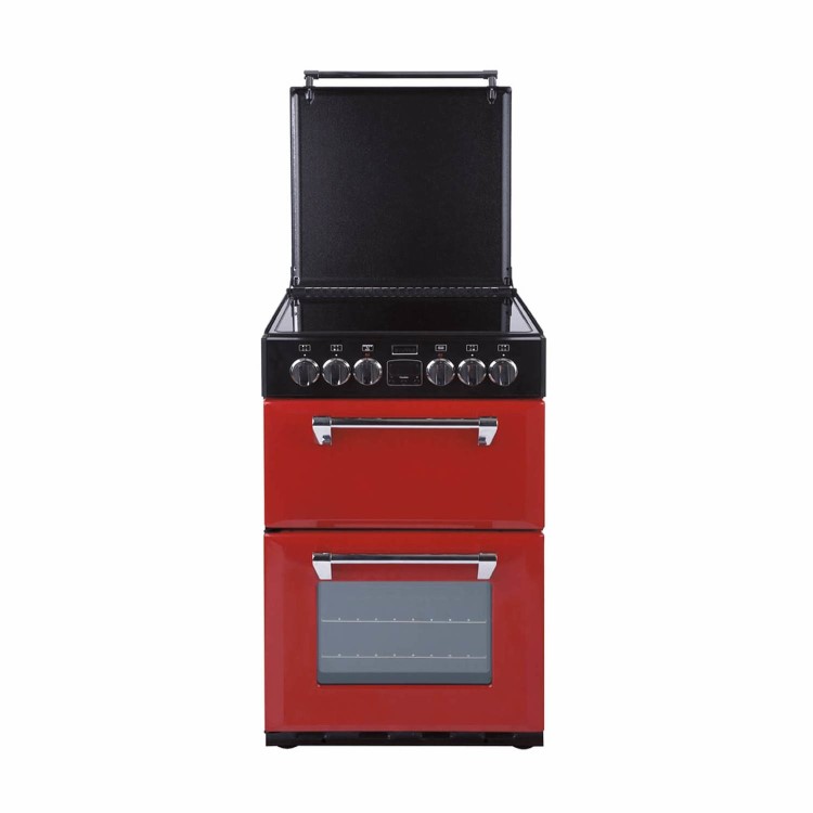 Stoves Richmond 550E Mini Range 55cm Electric Cooker - Red