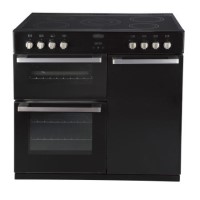 Belling DB4 90E Ceramic 90cm Electric Range Cooker - Black