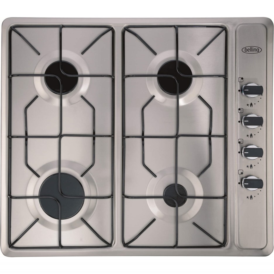 Belling GHU60GE MK2 60cm Gas Hob in Stainless steel 444449465