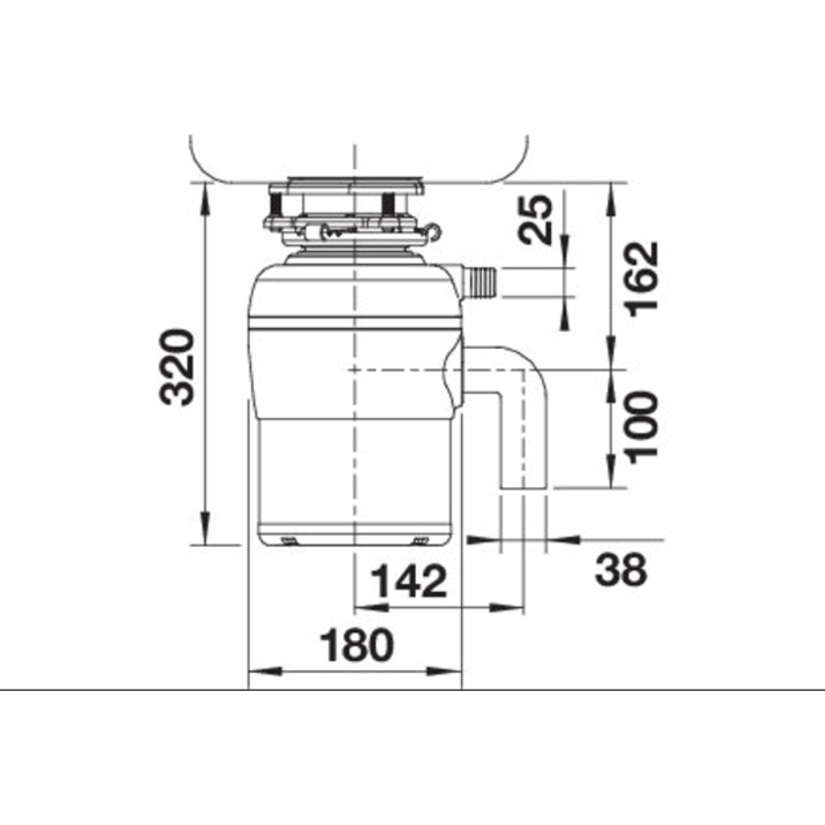 Blanco Lite Food Waste Disposal Unit 